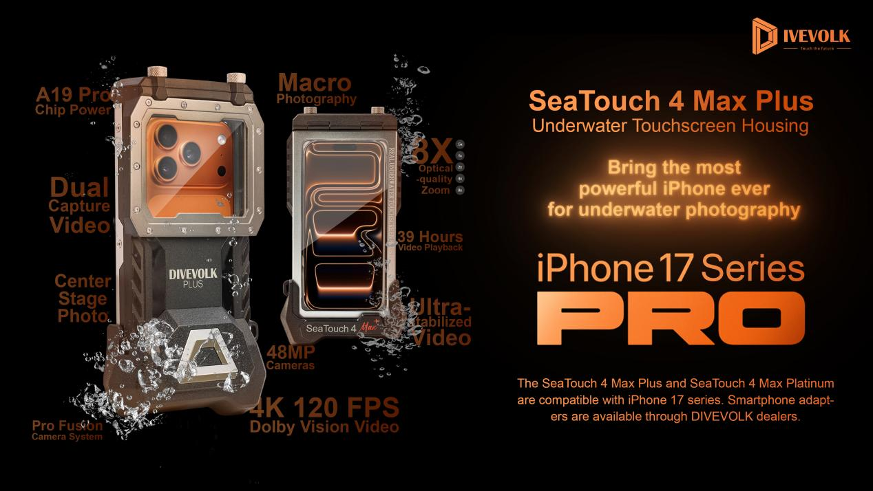 DIVEVOLK Announces Adapter Modules for iPhone 17