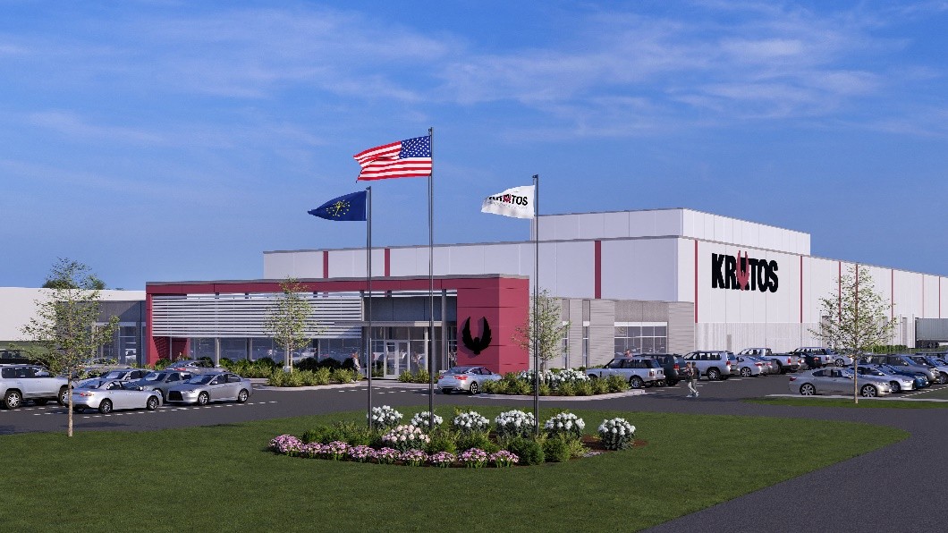 Rendering of the Kratos Hypersonic System Indiana Payload Integration Facility