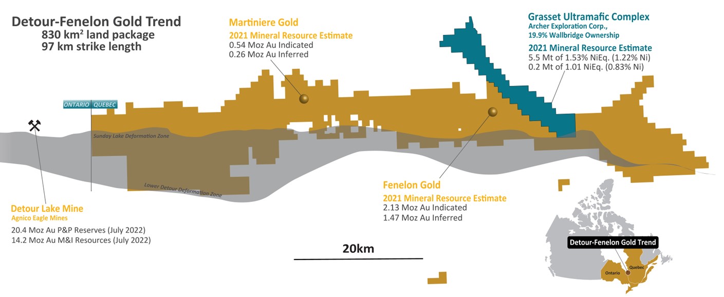 Detour-Fenelon Gold Trend