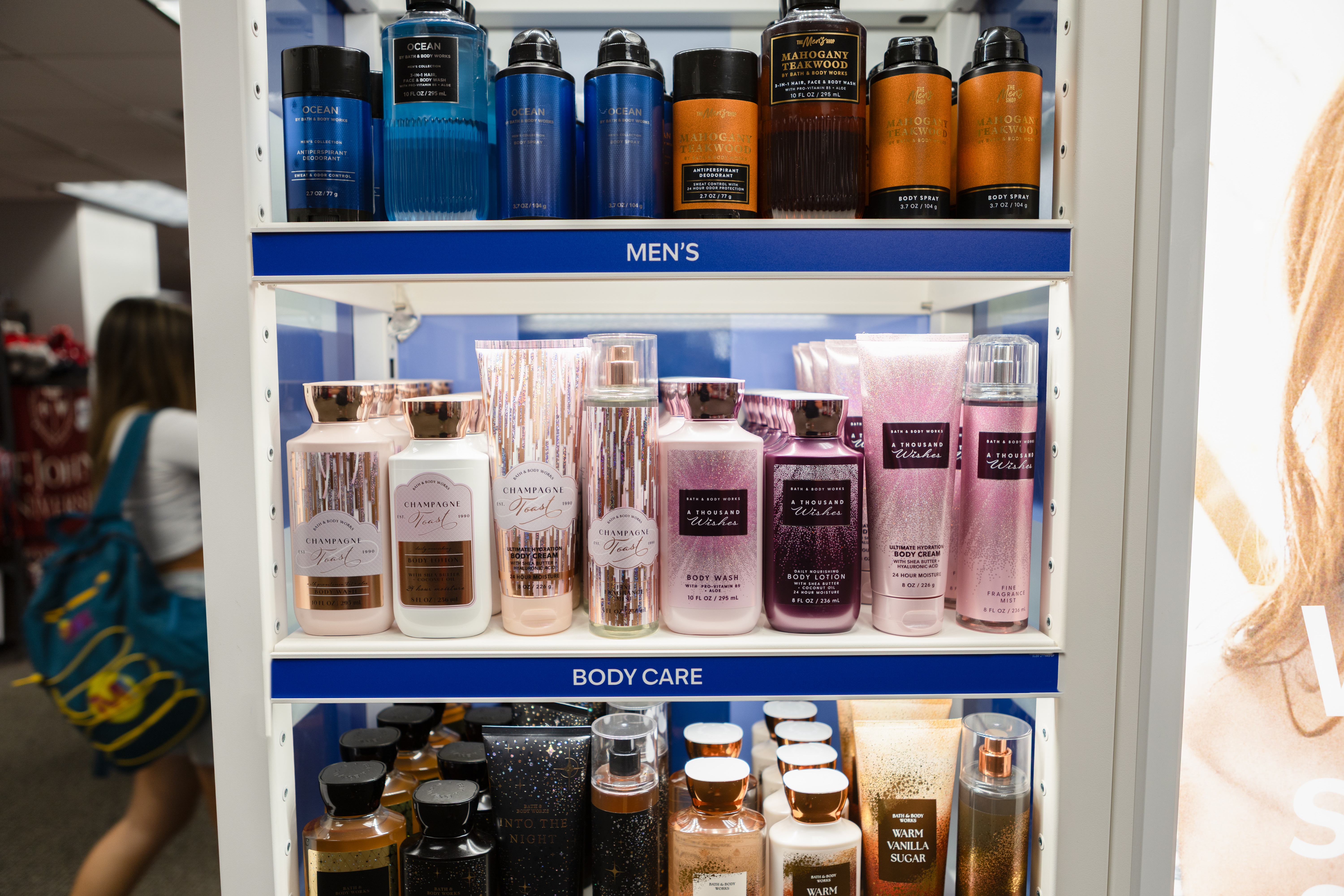 College students will be able to conveniently shop on campus from a curated assortment of Bath & Body Works’ top selling fragrances.