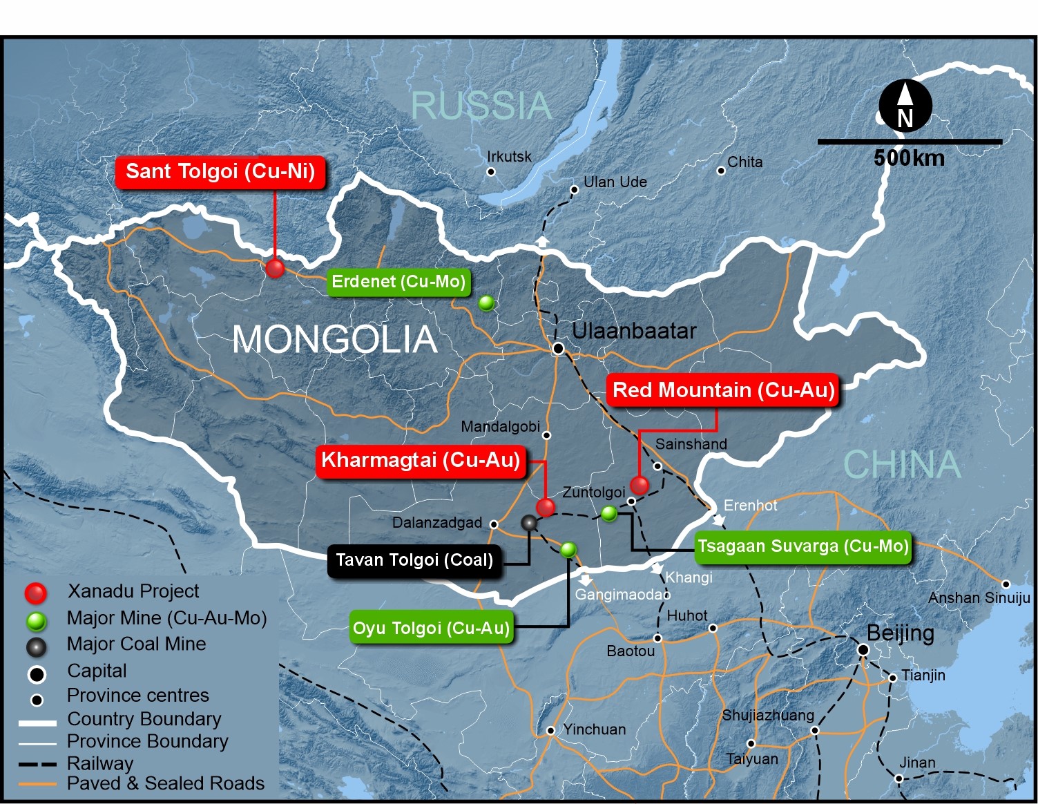 The Sant Tolgoi located in the Zavkhan Province of Western Mongolia.