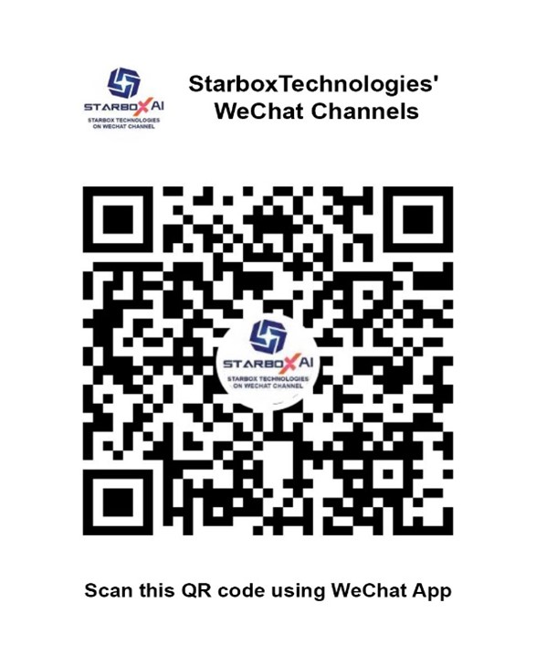 Starbox Technologies WeChat Channels