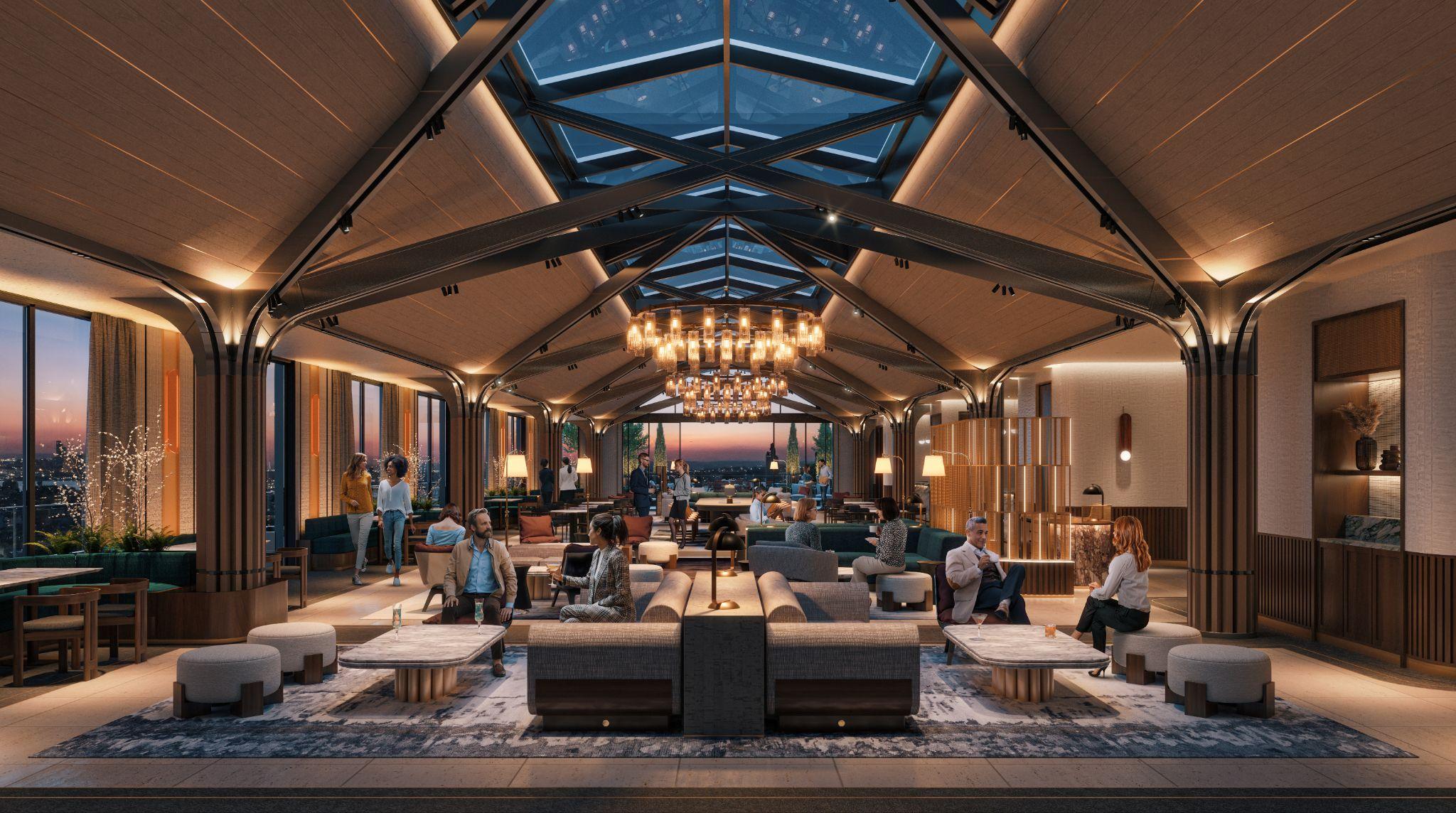 One Madison Avenue Rooftop Interior