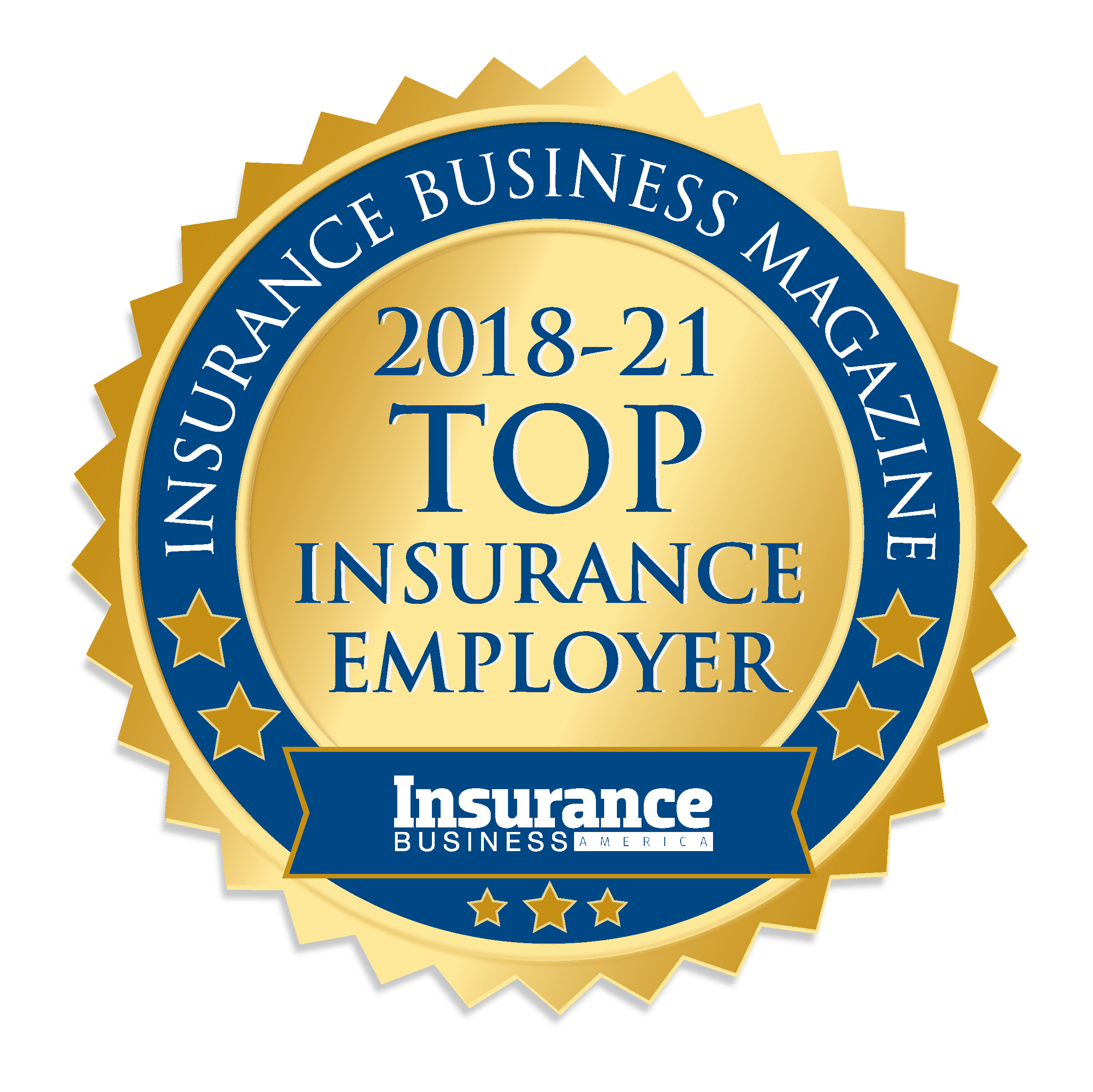 USI Insurance Services - Insurance Business America Top Insurance Employer Recognition, 2018-2021