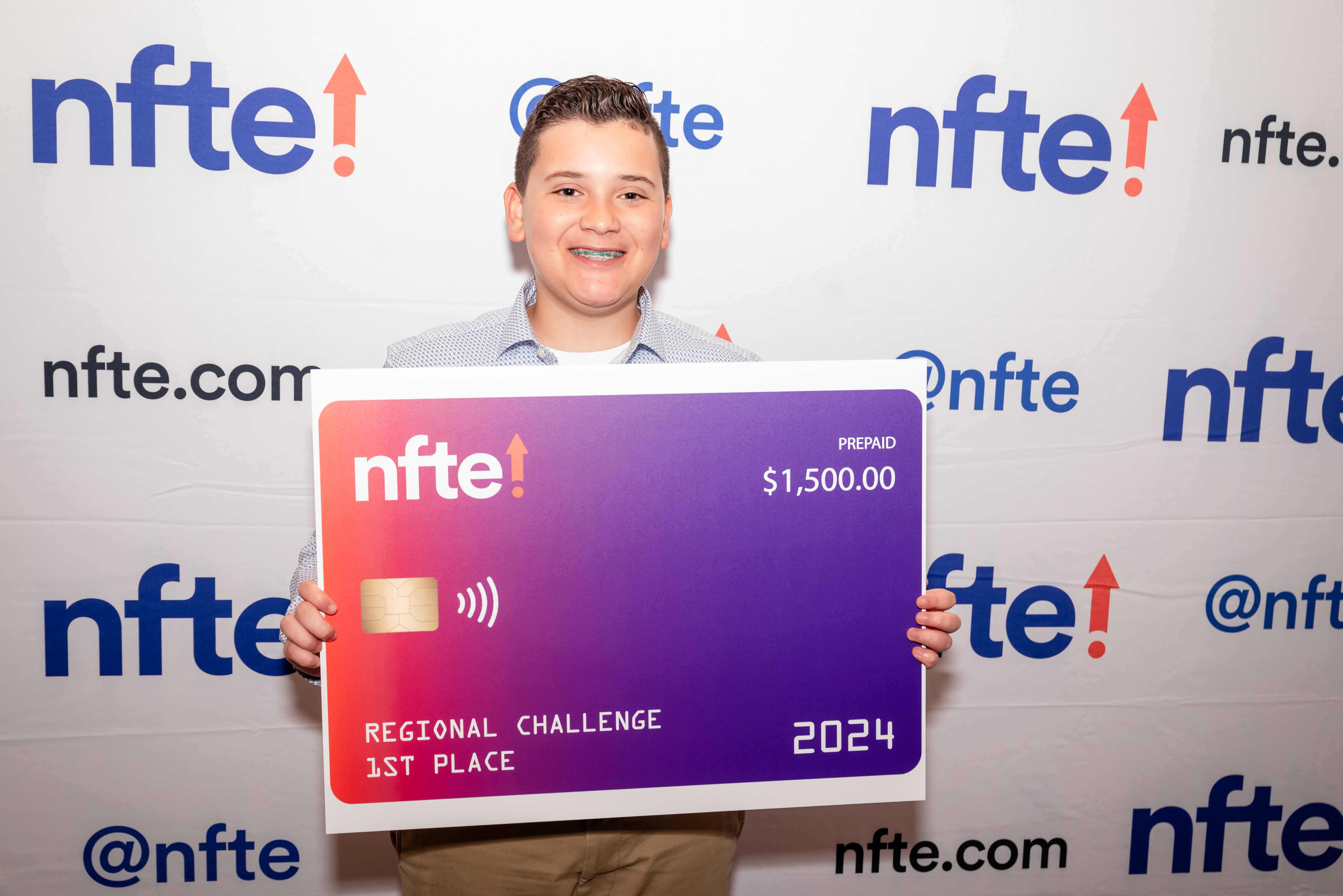 NFTE South Regional Youth Entrepreneurship Challenge Champion