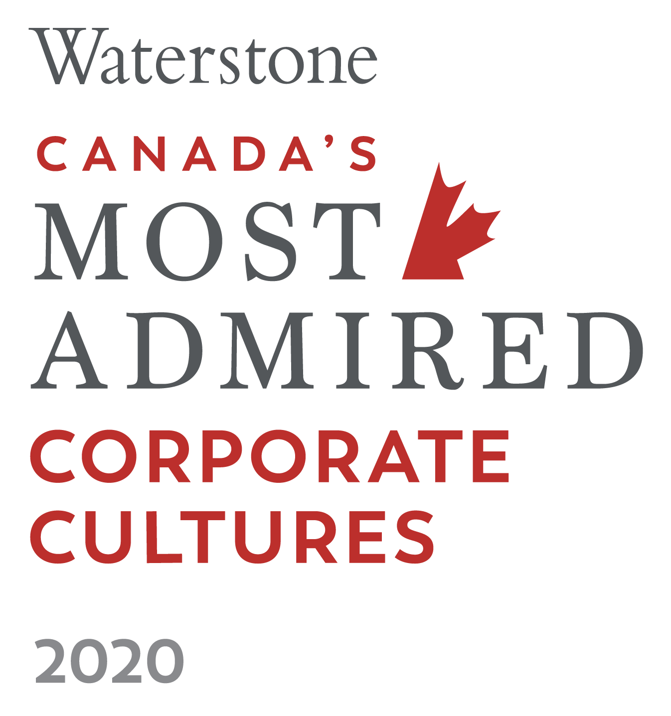 Logo: Canada’s Most Admired™ Corporate Cultures 2020 Certification