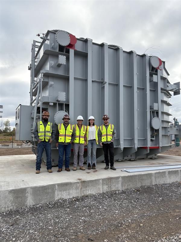 Greenbacker’s construction management team has completed delivery of the main power transformers to the company’s Cider solar project. These 400,000-pound components traveled nearly 1,000 miles across the U.S. to the site in Western New York, where they will step up the voltage from the solar inverters to grid-ready levels at the state’s largest solar farm to date.