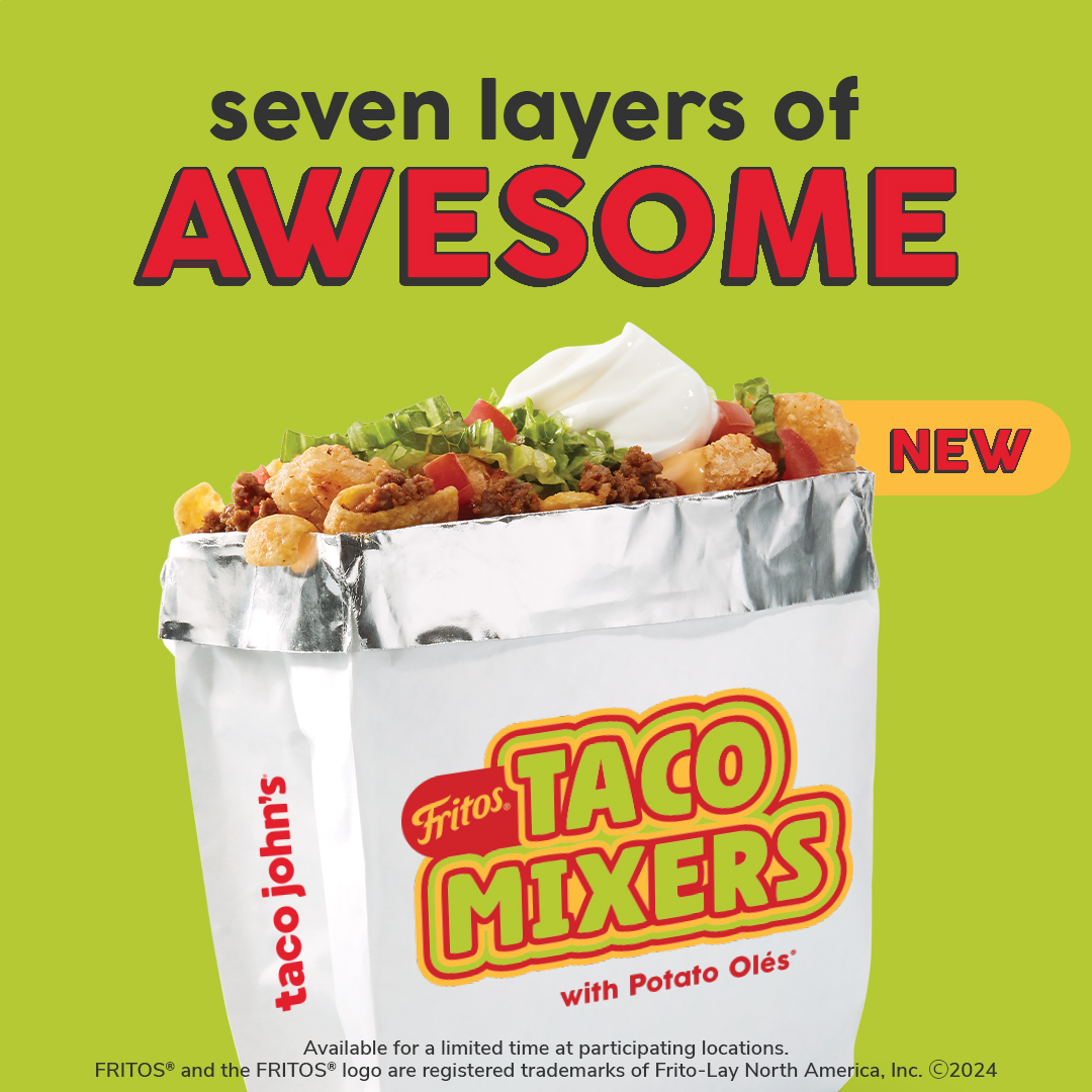 Taco John’s New FRITOS® Taco Mixers