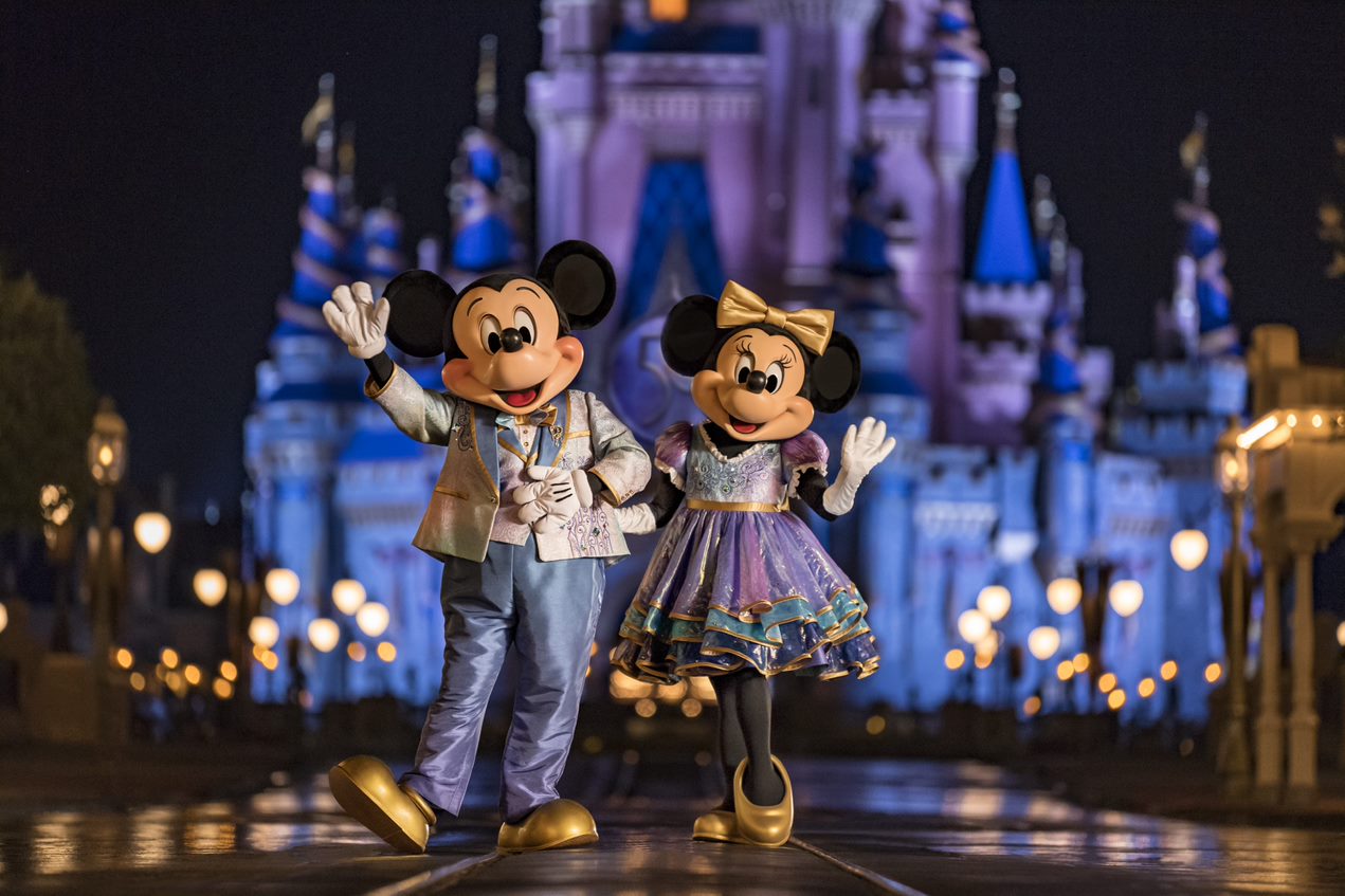 Grand Parade Marshals Mickey Mouse and Minnie Mouse