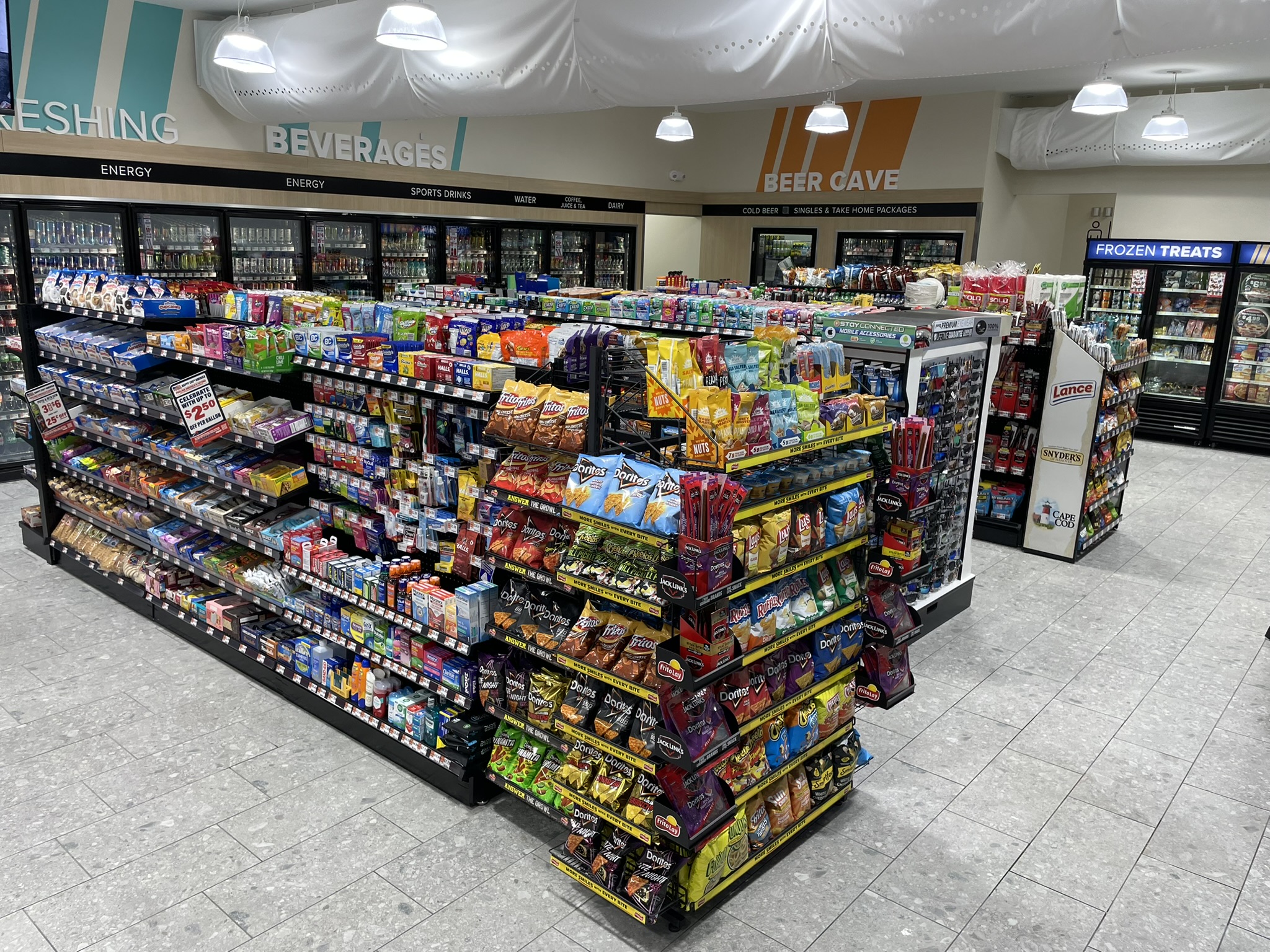 Wide array of convenient product offerings