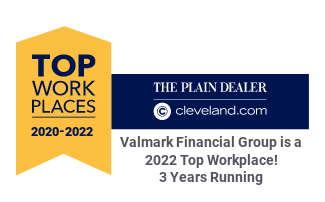 Valmark Financial Group 2022 Top Workplaces Logo