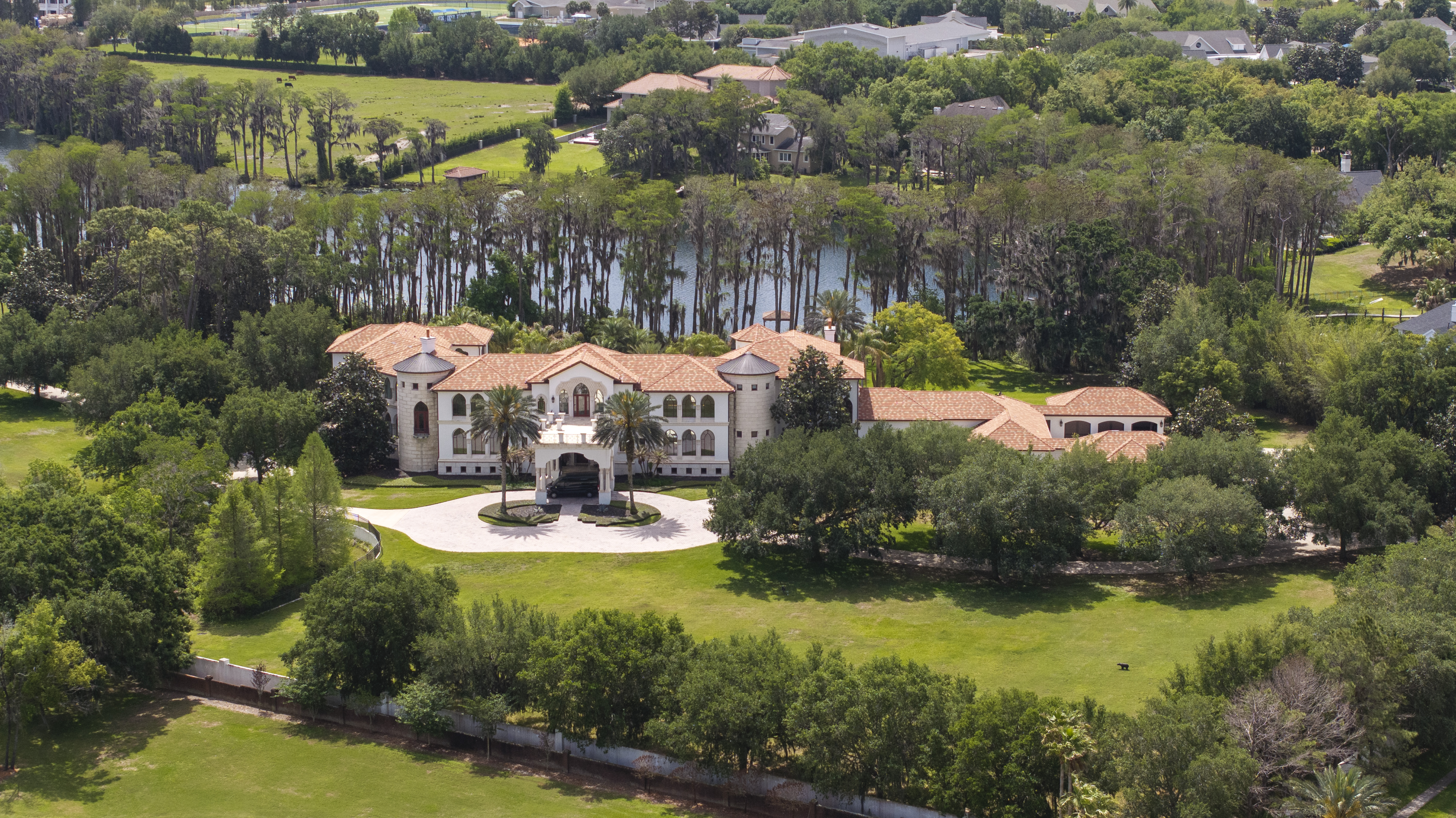 5603 Marleon Drive: An 11-Acre Lakefront Estate in Windermere Lists for $27 Million