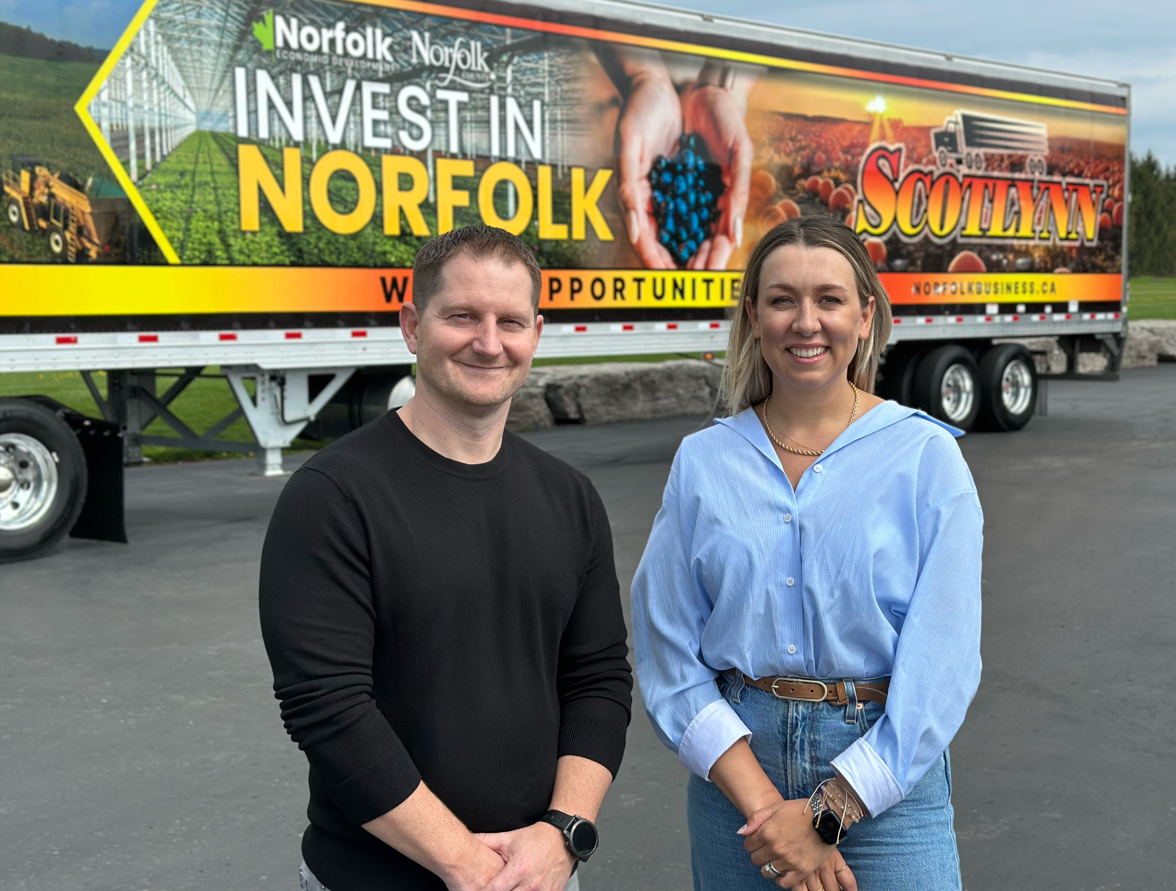 Scotlynn and Norfolk County Launch Rolling Billboards to Showcase Regional Strengths Across North America