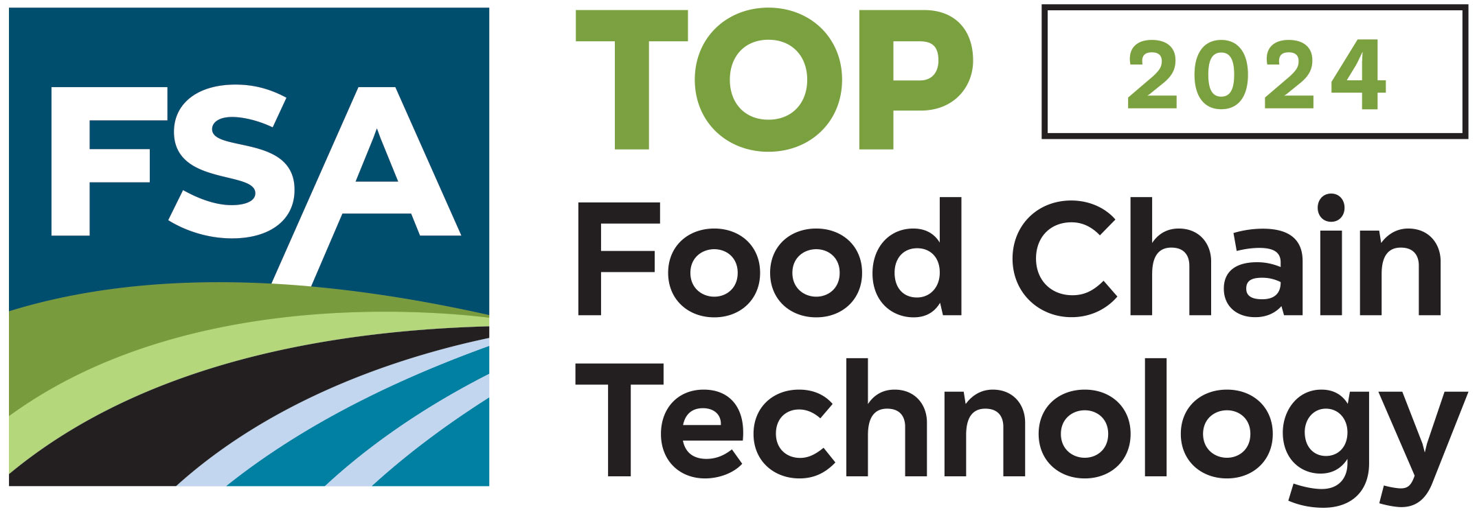 2024 Top Food Chain Technology Award Logo