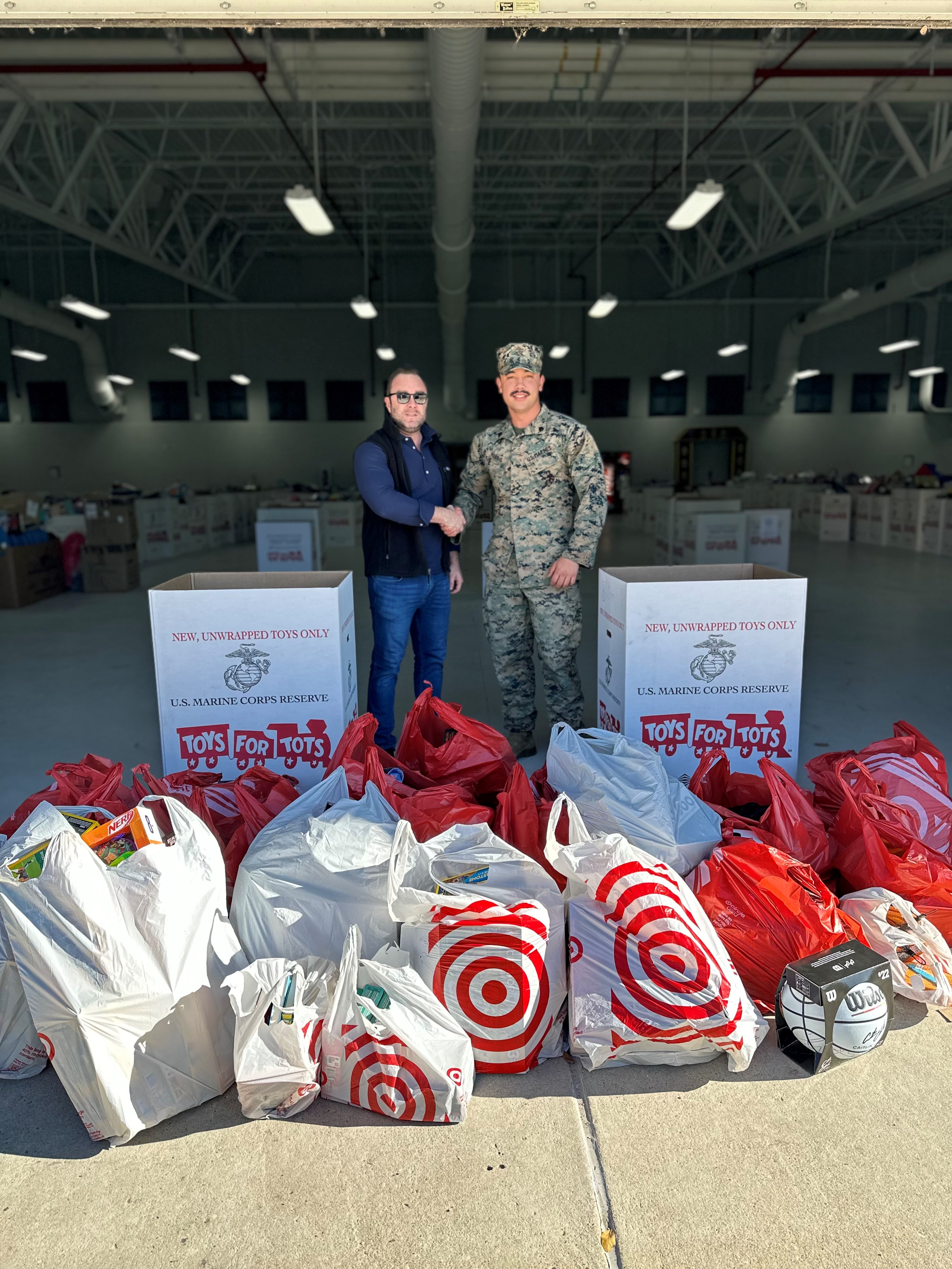 TransPerfect enthusiastically supports U.S. Marine's Toys for Tots Program in 2024