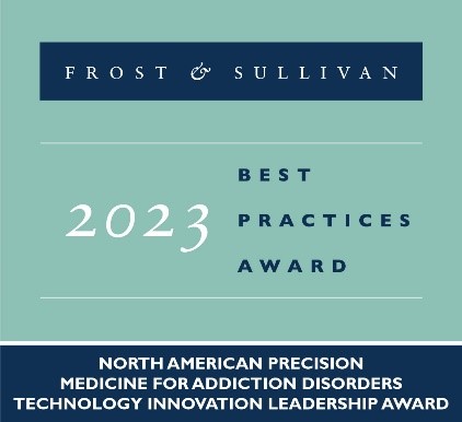 Frost & Sullivan recognizes Adial for its best practices in precision medicine for the addiction disorders industry