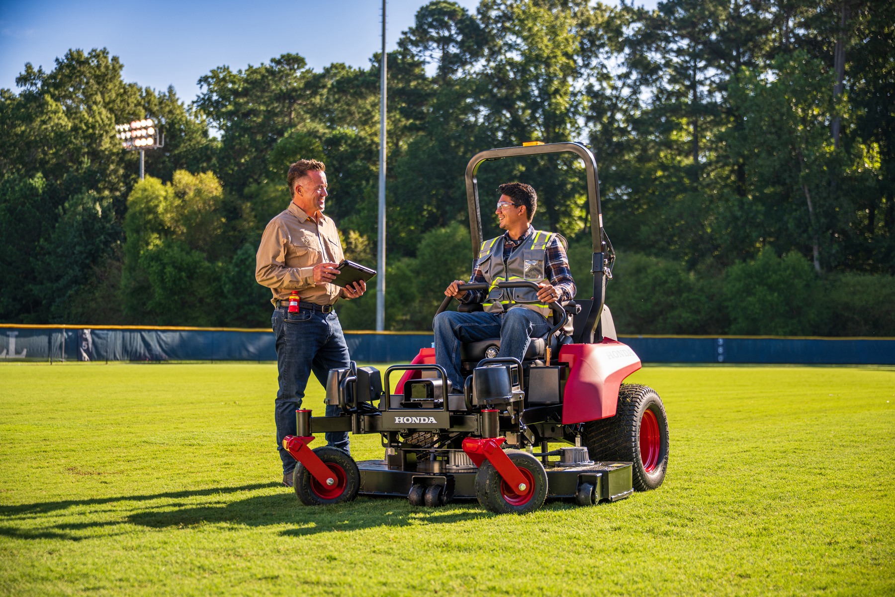 Honda ProZision™ battery-powered ZTR lawn mowers are designed for professional-level durability, comfort, and cut quality, building on the company’s legacy in commercial and consumer lawn care equipment.