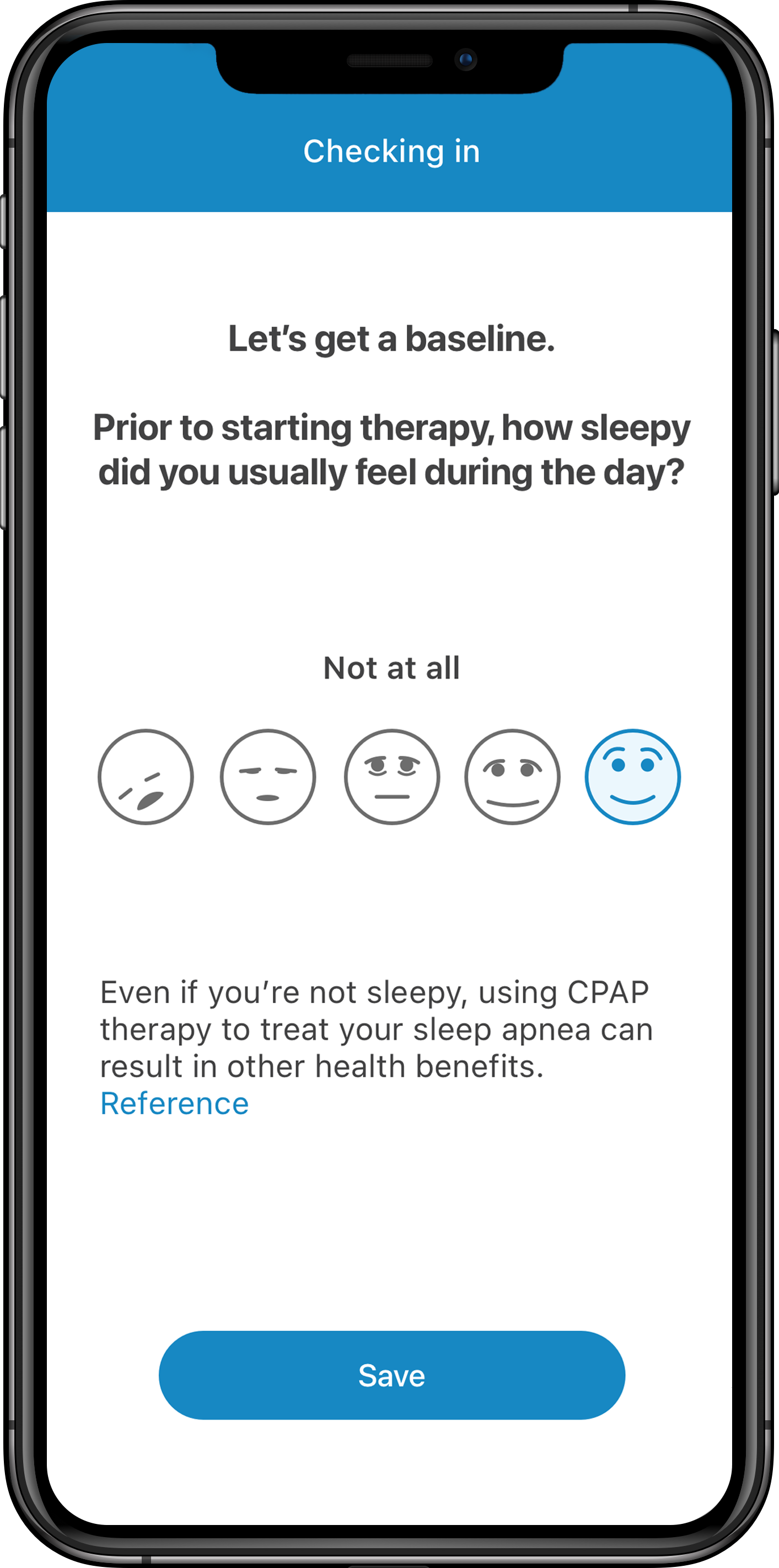 Care Check-In Feature for AirSense 11 Users