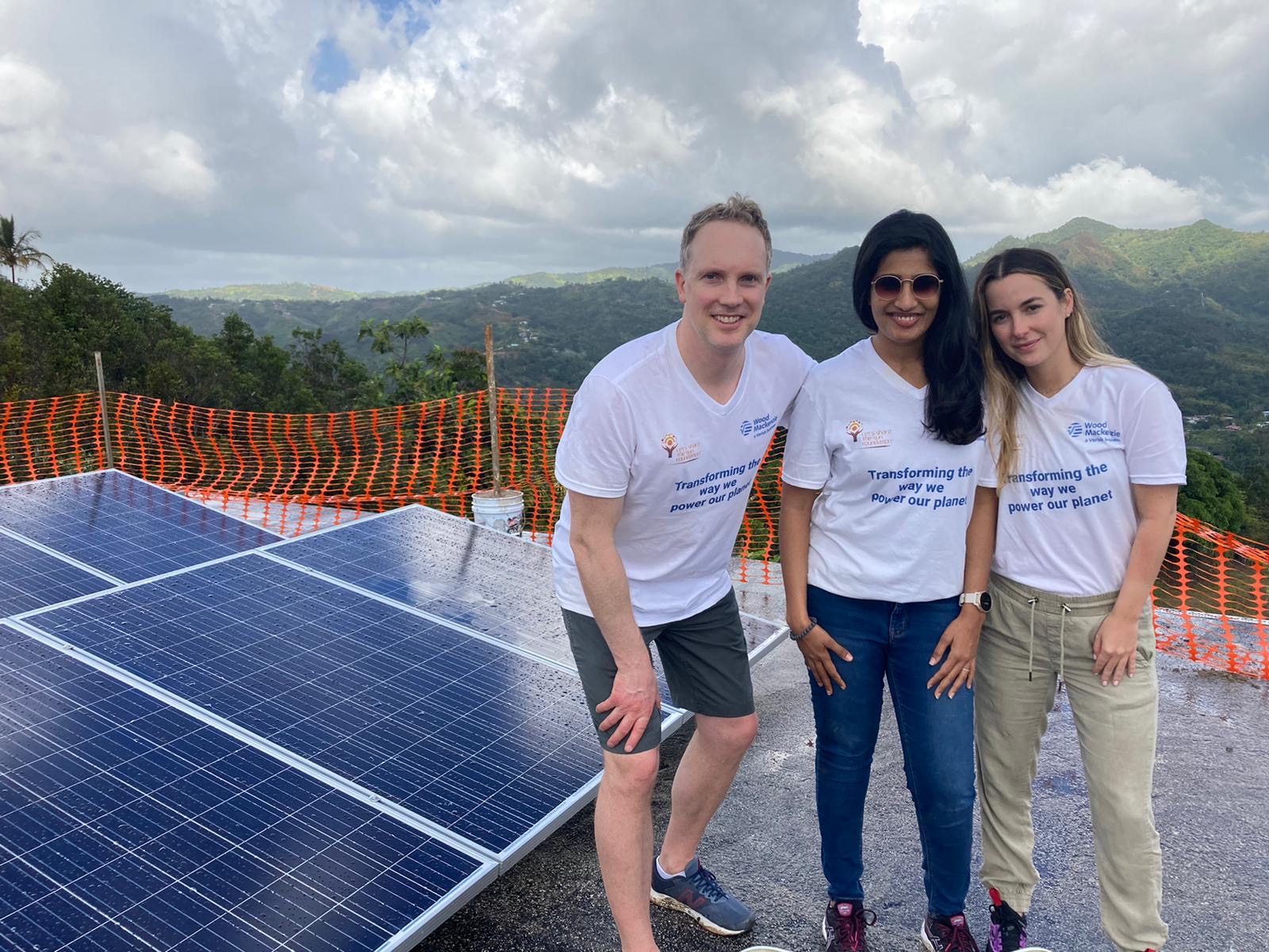 Wood Mackenzie colleagues in Puerto Rico