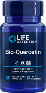 Life Extension’s ultra-absorbable Bio-Quercetin supplement is up to 62 times more absorbable than standard quercetin.