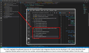 Developers can now remove cloud migration blockers right from Visual Studio Code