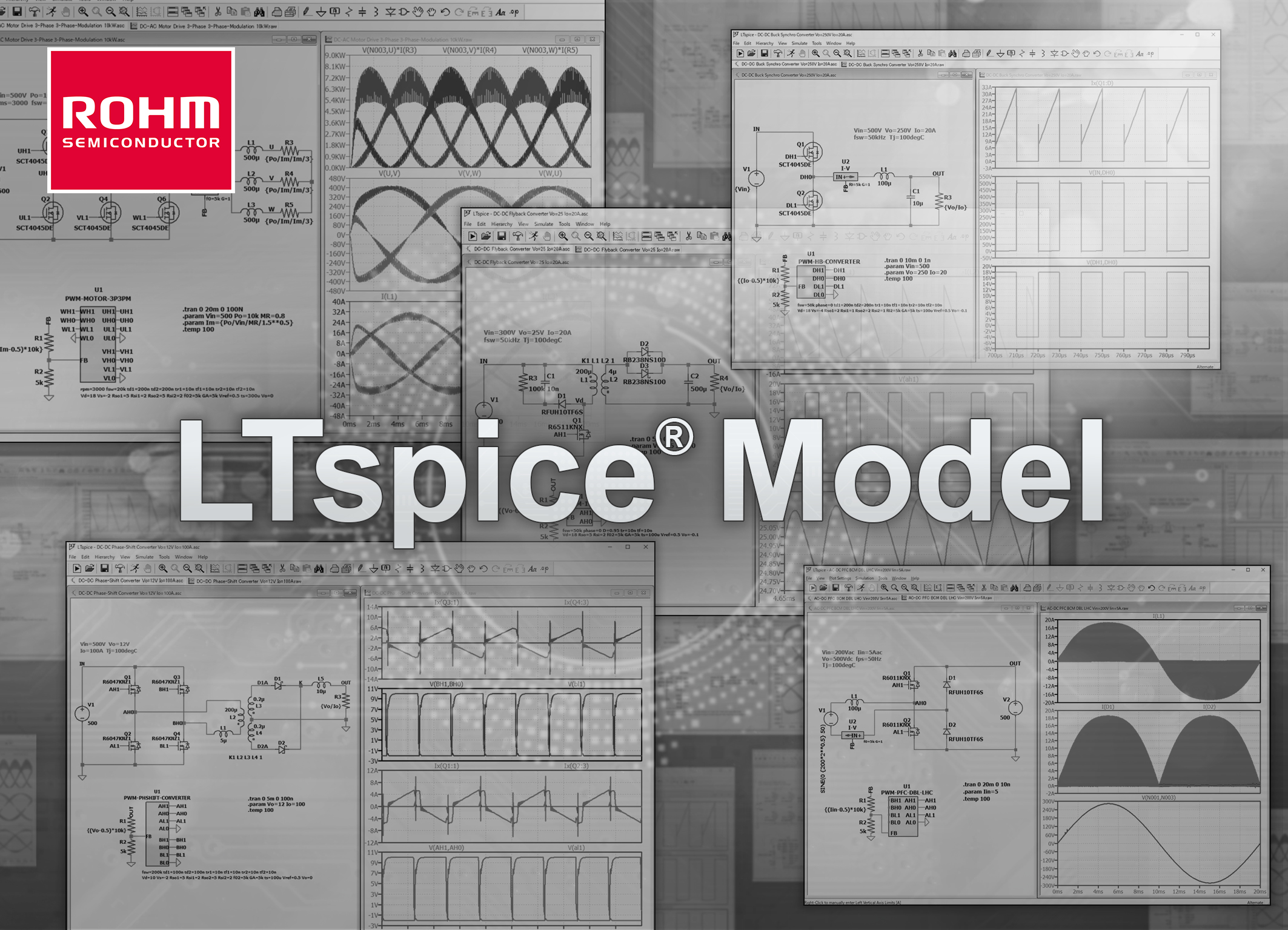 LTspice models now cover over 80% of all products on ROHM's website