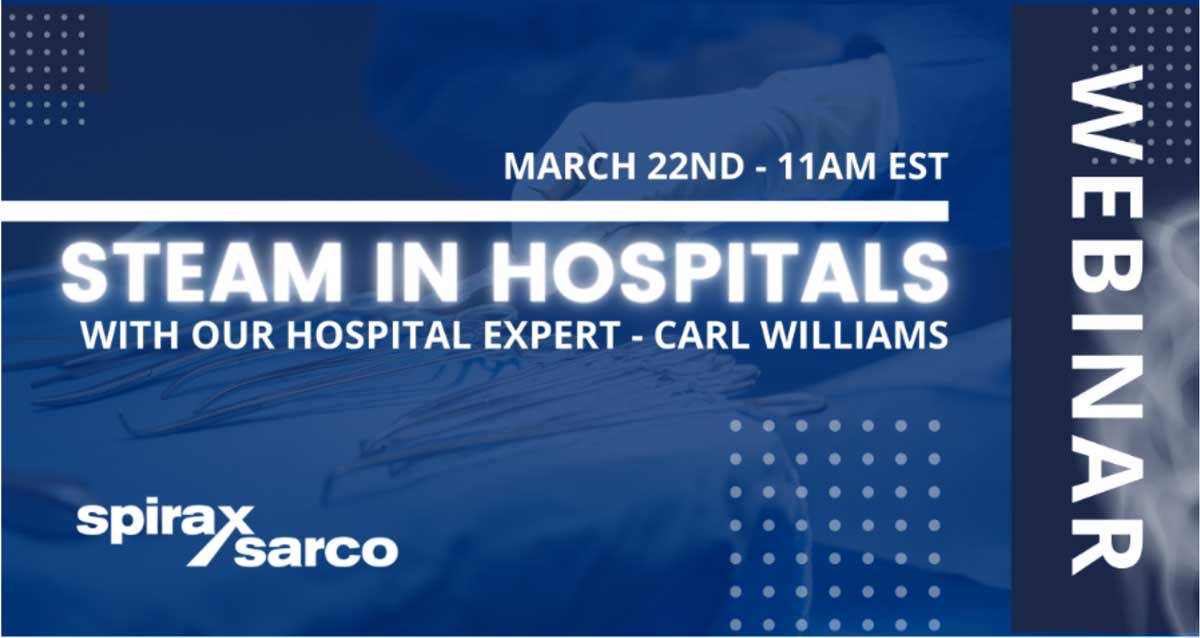 Webinar: Steam In Hospitals