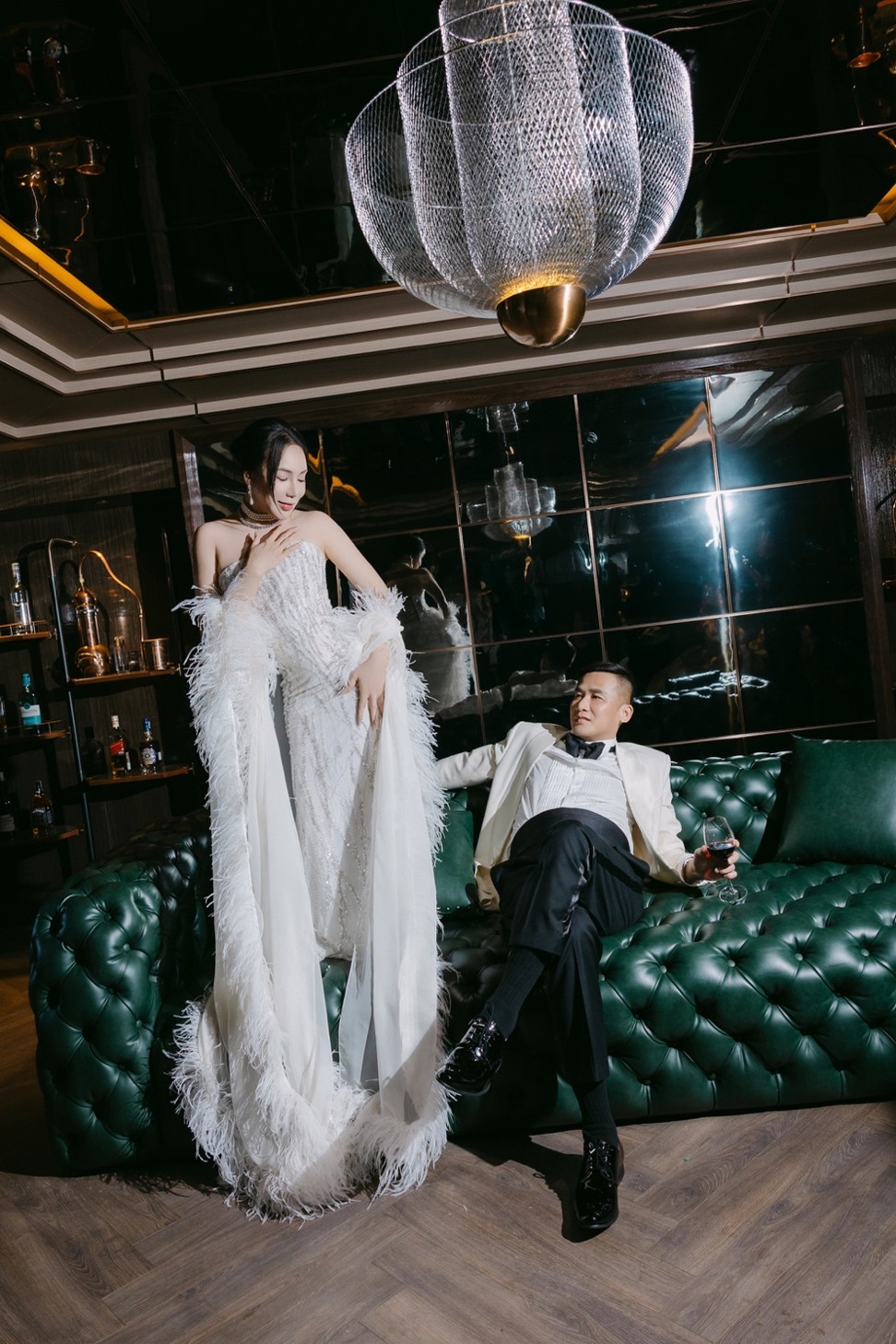 The vegan wedding of music icon Ho Quynh Huong and entrepreneur Hoang Cong Thanh