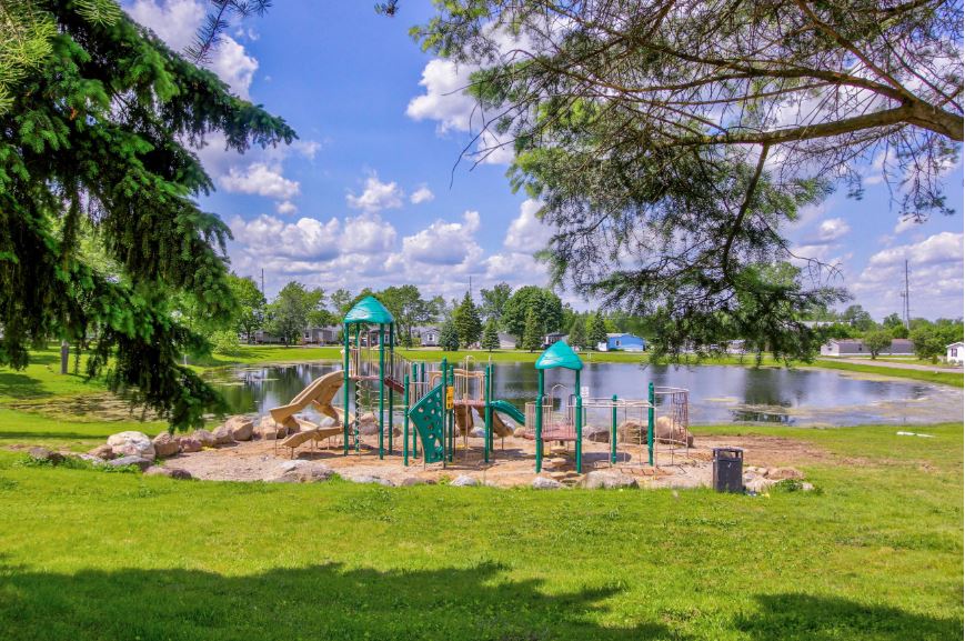 New Playground at Orion Lakes