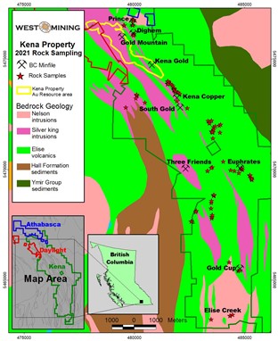 Kena Property 2021 Rock Sampling