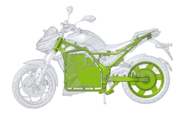 SRIVARU Awarded Key Patent for Motorcycle Chassis with Traction Battery Pack Protection System