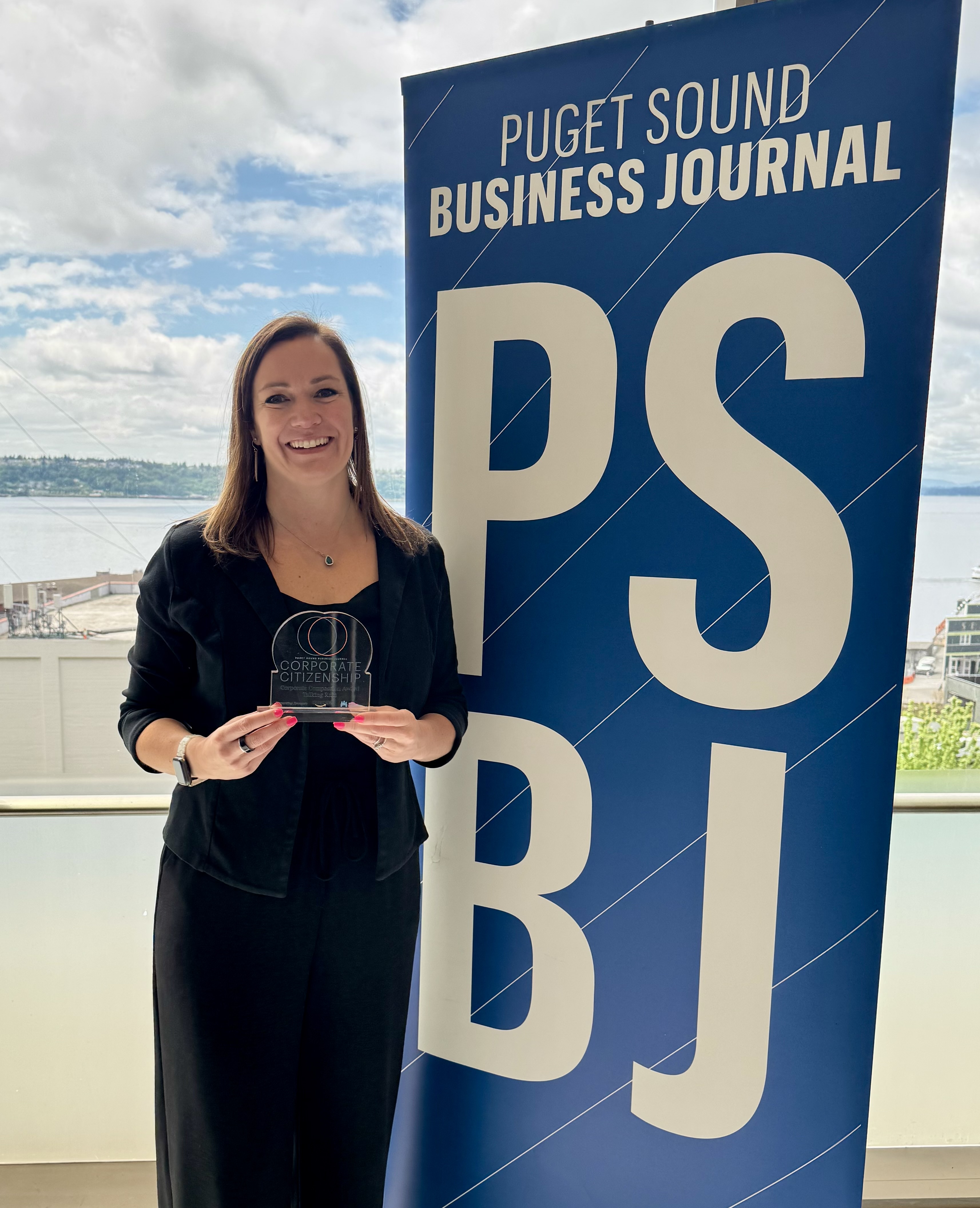 Talking Rain receives 2025 Puget Sound Business Journal Corporate Compassion award