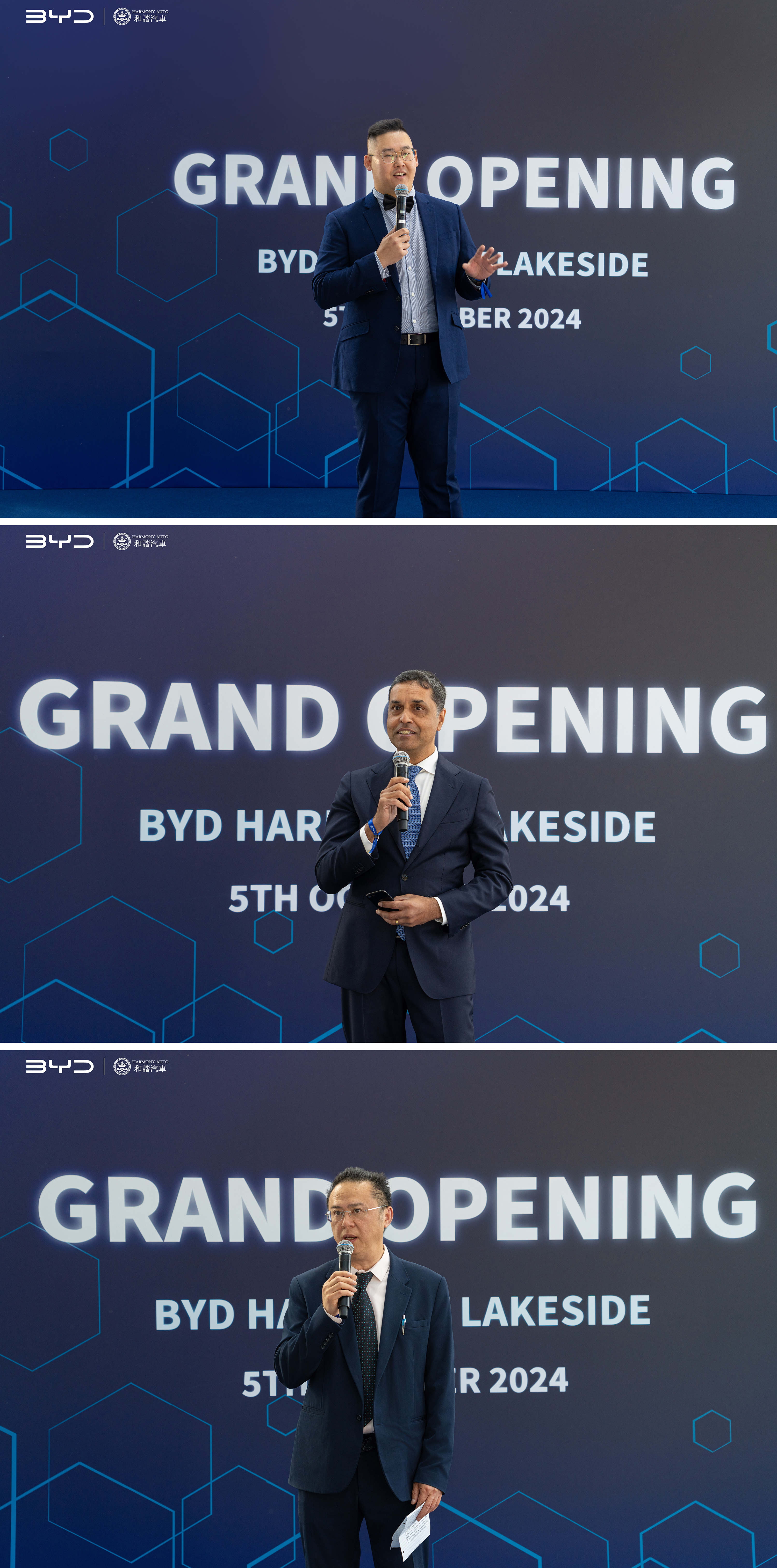 BYD Grand Opening of New Store in London Lakeside Speakers