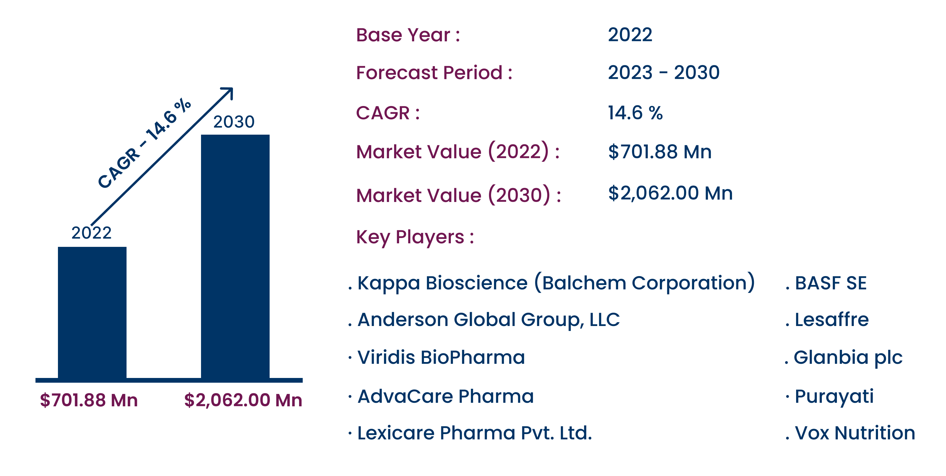 Vitamin K Market Projections  Industry Size Report, 2023-2032