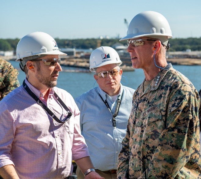 Marine Corps Commandant Visit 2024
