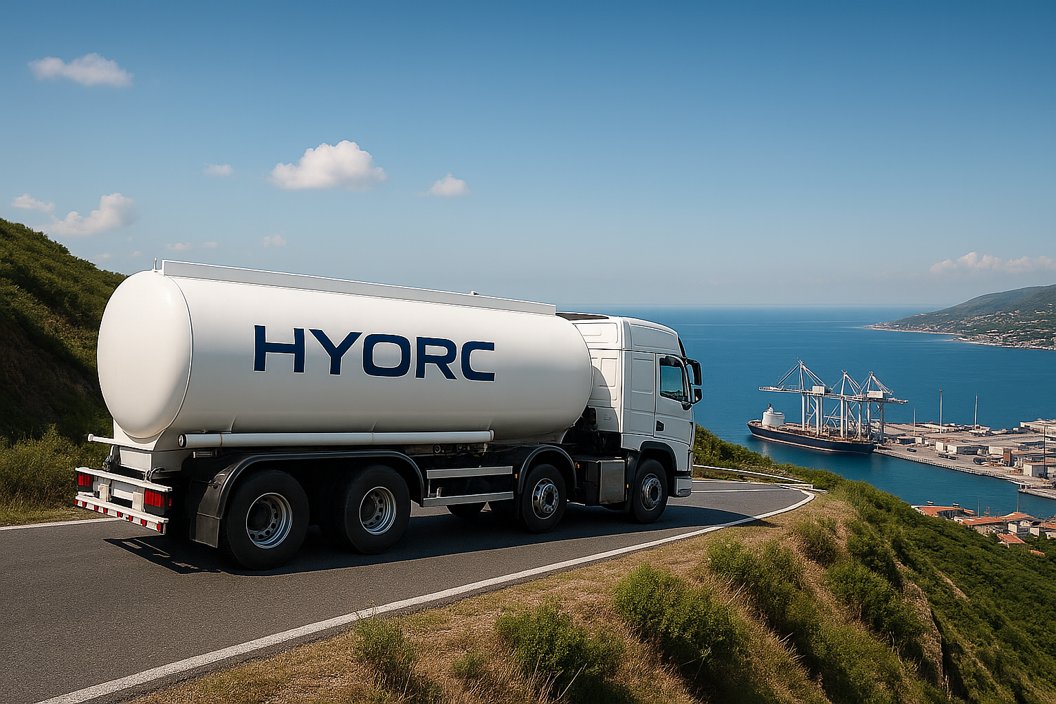 HyOrc Truck delivery