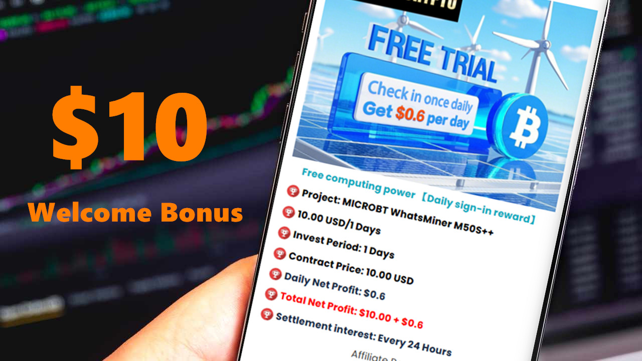 PFMcrypto Offers $10 Bitcoin Bonus for New Users with Daily Returns Up to $0.60