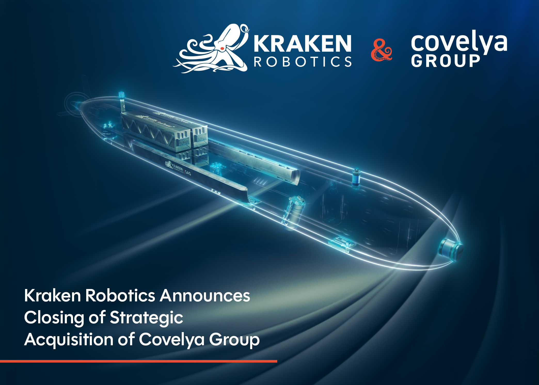 Kraken Robotics Acquires Covelya Group