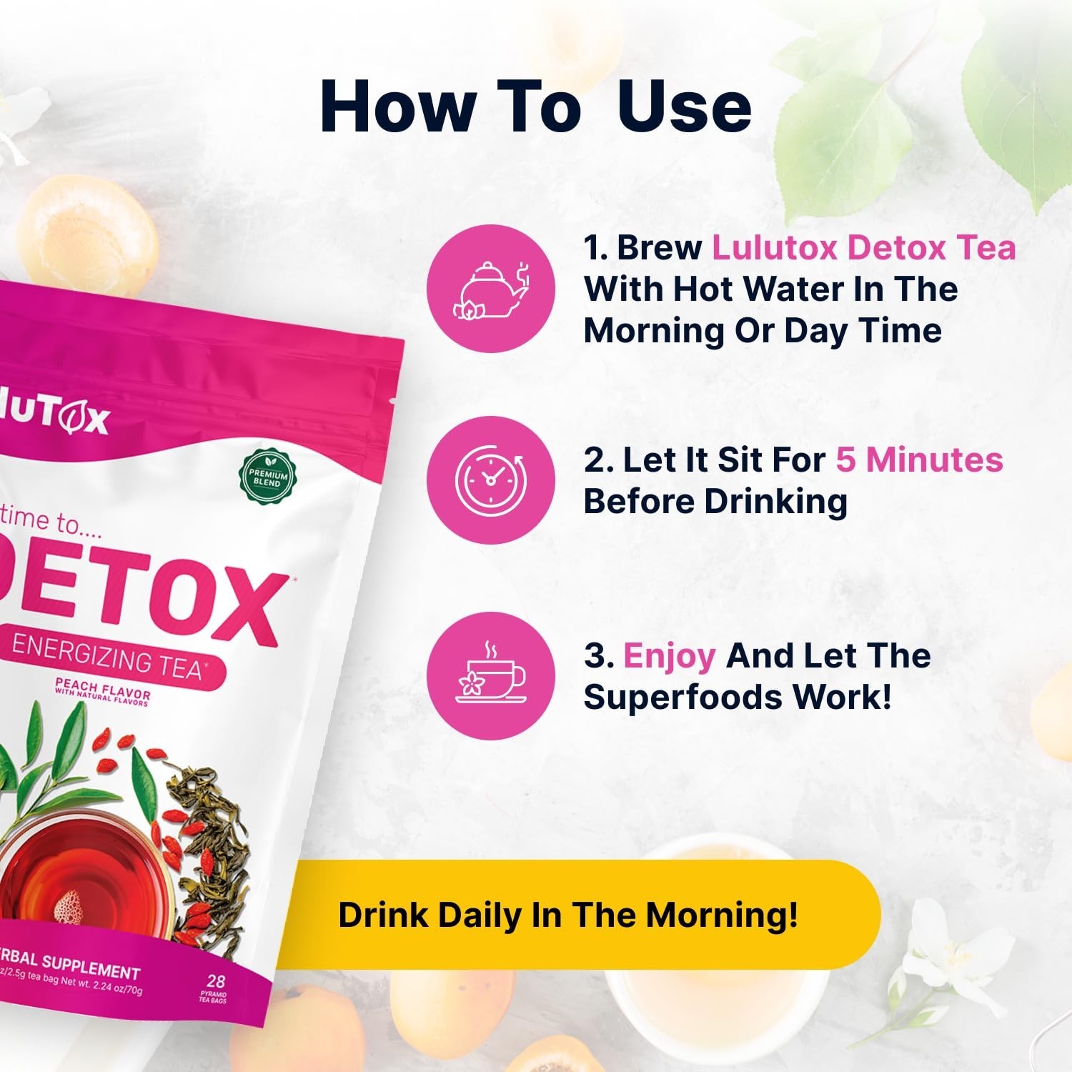 How to Use Lulutox Tea
