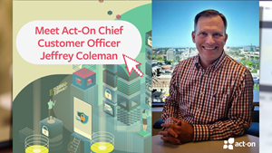Act-On Software Chief Customer Officer Jeffrey Coleman