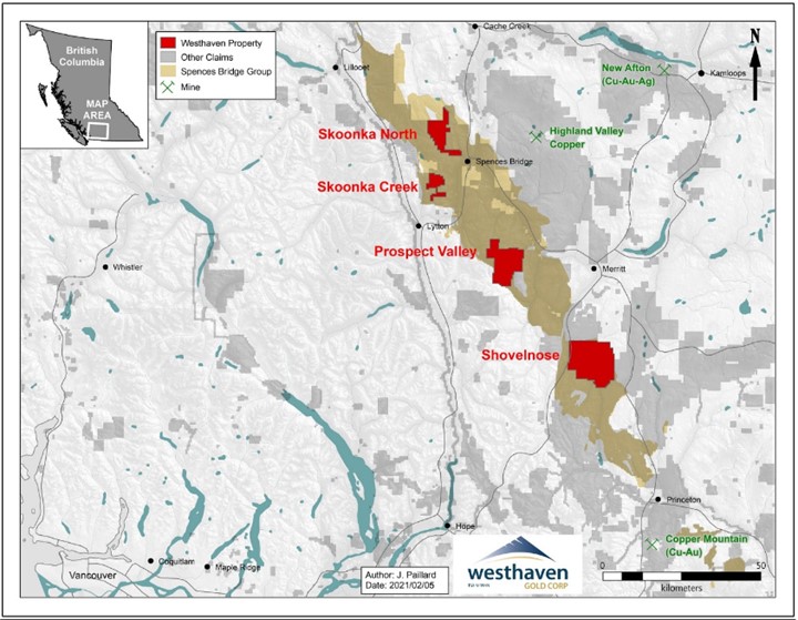 WESTHAVEN PROPERTY MAP