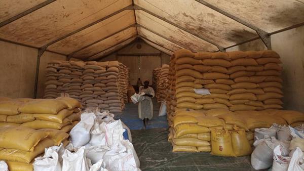 CMMB Food Aid at Mother of Mercy Hospital in Nuba Mountains, Sudan