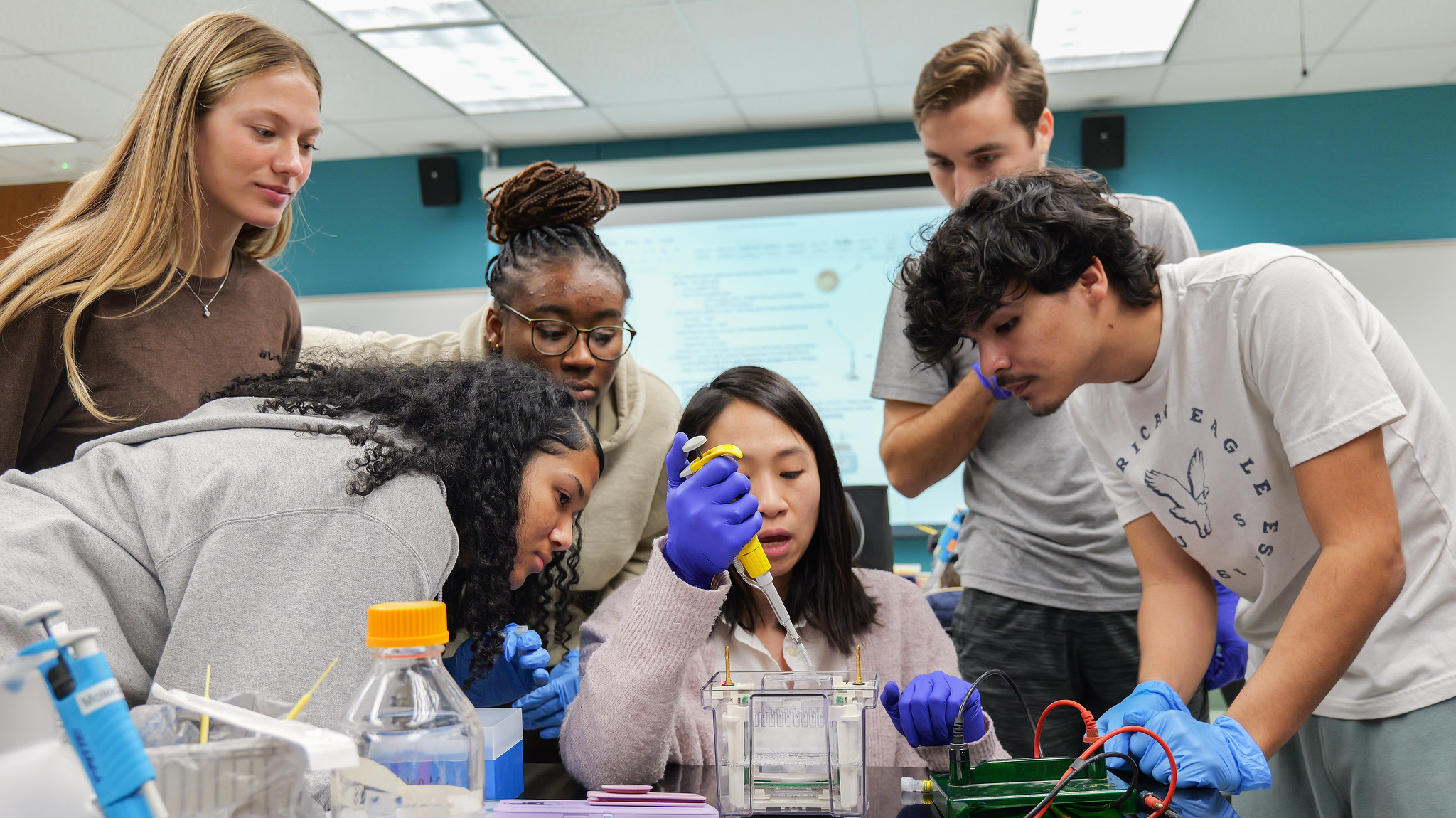 Stetson has a history of building phenomenal graduates for amazing careers. Students go beyond the course material and into internship, research, and global study opportunities. They live their experience, hone their skills, and work side-by-side with professors committed to helping them get ready to accomplish big things and bigger dreams.
