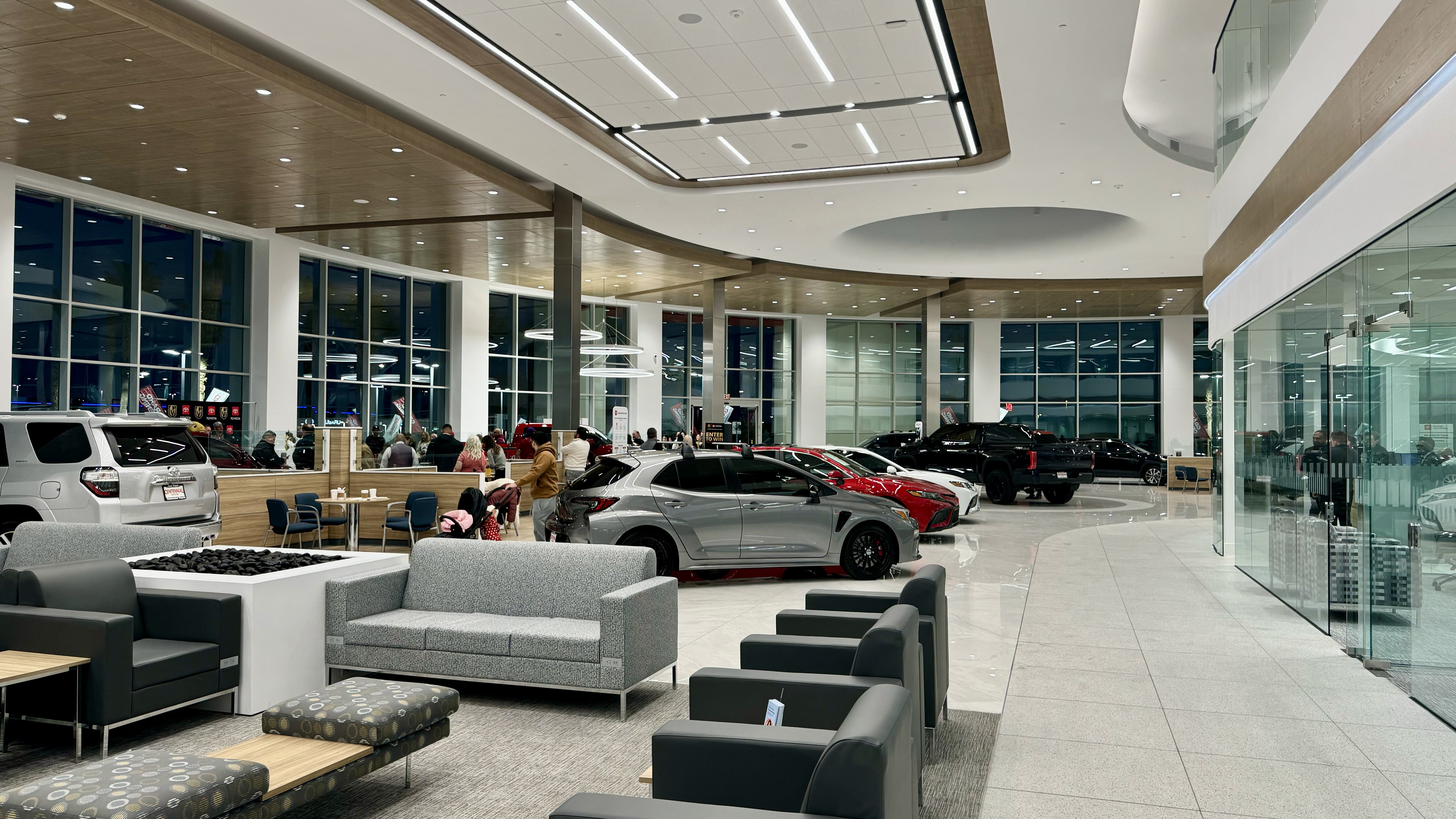 Interior of Centennial Toyota 