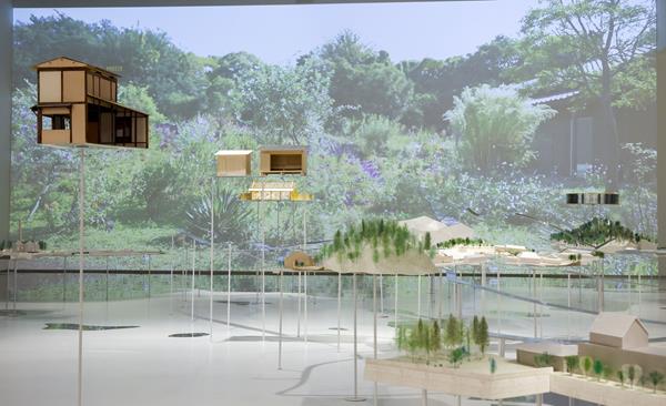 Symbiosis Exhibition_Architectural Models in Gallery