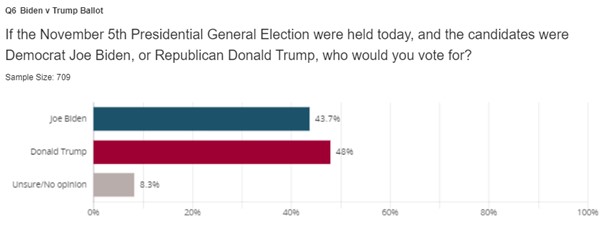 Biden vs Trump Ballot: