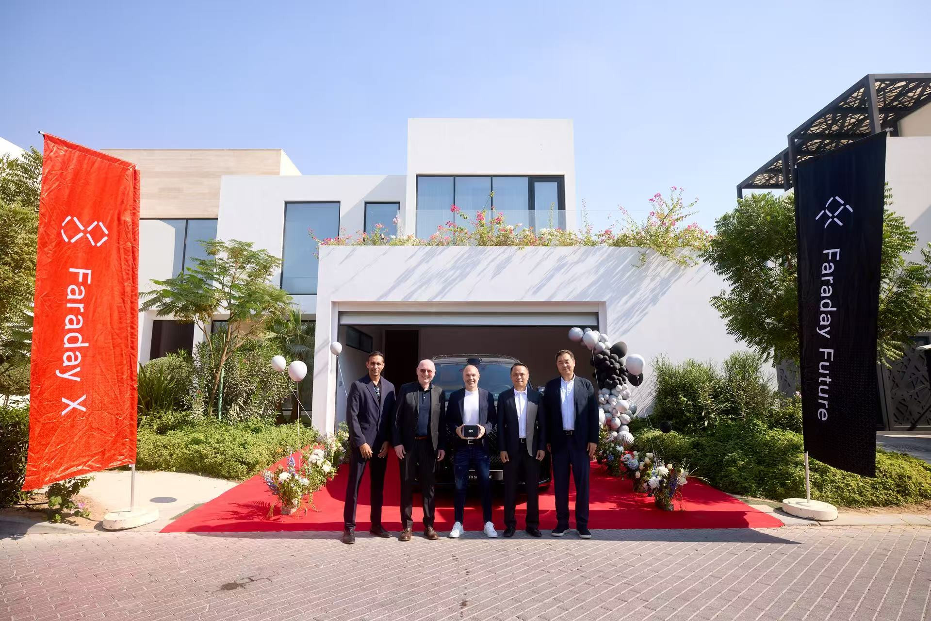 Faraday Future Hosts FX Super One Delivery Ceremony for Soccer Legend Andrés Iniesta in Dubai; Middle East Operations Enter Product Delivery and Reven 