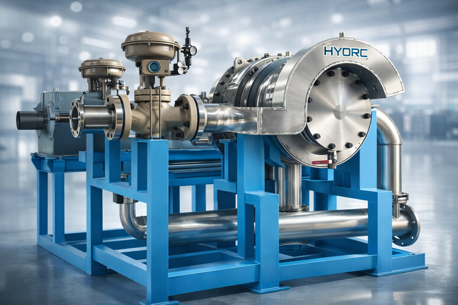 HyOrc Completes Factory Acceptance Test of 500kw ORC Turbine for International Customer