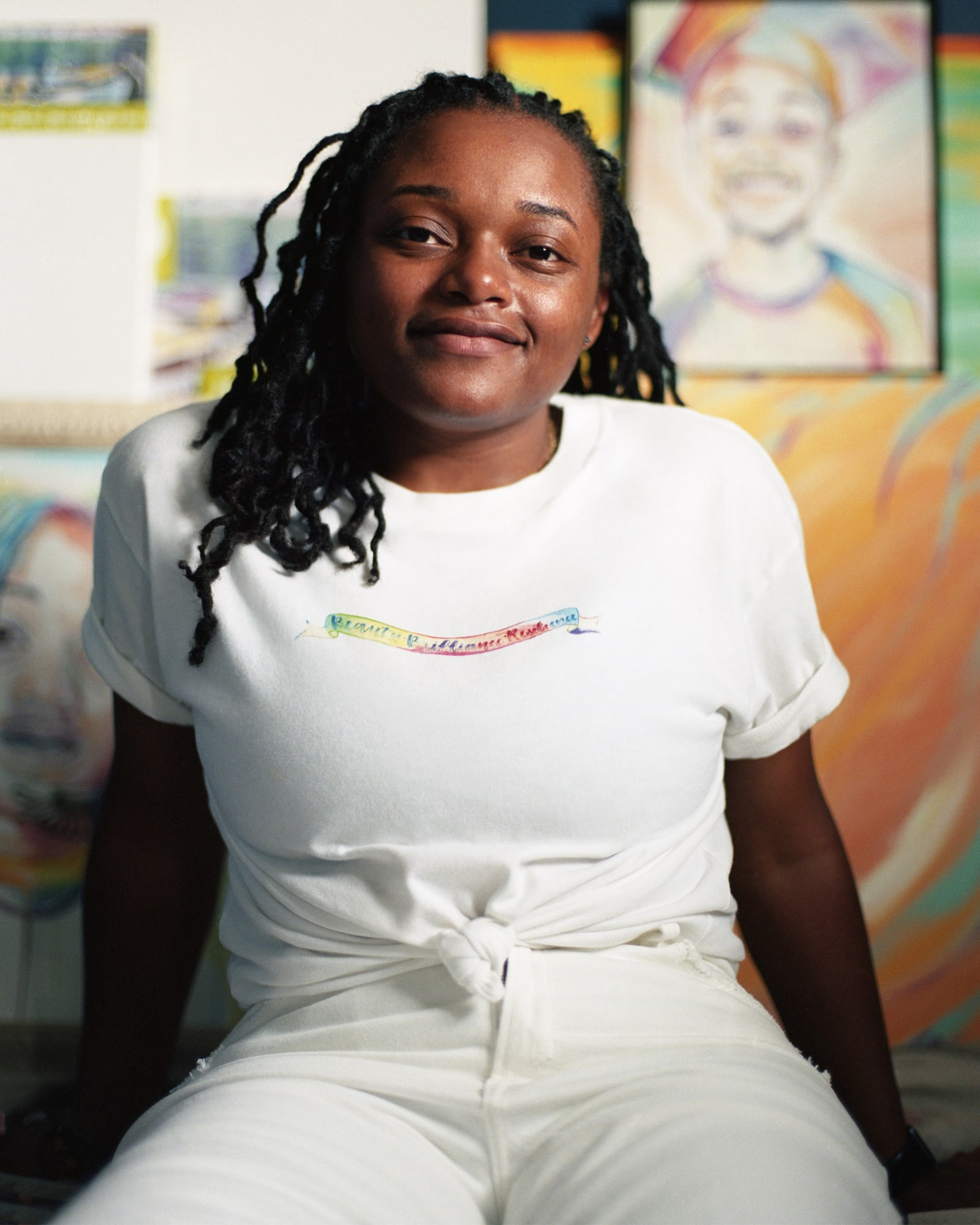 Abercrombie & Fitch's For Justice, For Joy collection was co-created with Columbus, Ohio artist Francesca Miller. The capsule's proceeds will be donated to The Steve Fund.