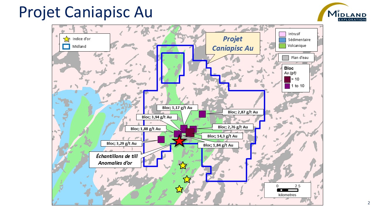 Figure 2 Projet Caniapisc Au